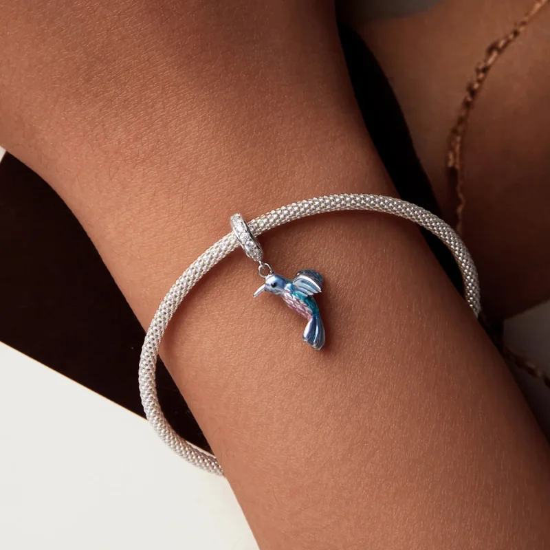 (kép) Pandora stílusú Kingfisher Charm - BSC1004 - Megtekintés 6