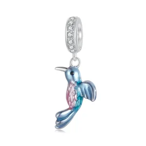 (kép) Pandora stílusú Kingfisher Charm - BSC1004
