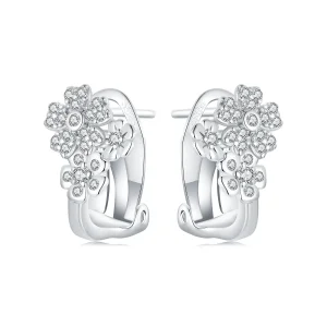 Pandora stílusú kis virágfül gombok - BSE975 (kép) Pandora stílusú kis virágfül gombok - BSE975