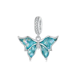 Pandora stílusú kék morfo Charm - BSC982 (kép) Pandora stílusú kék morfo Charm - BSC982