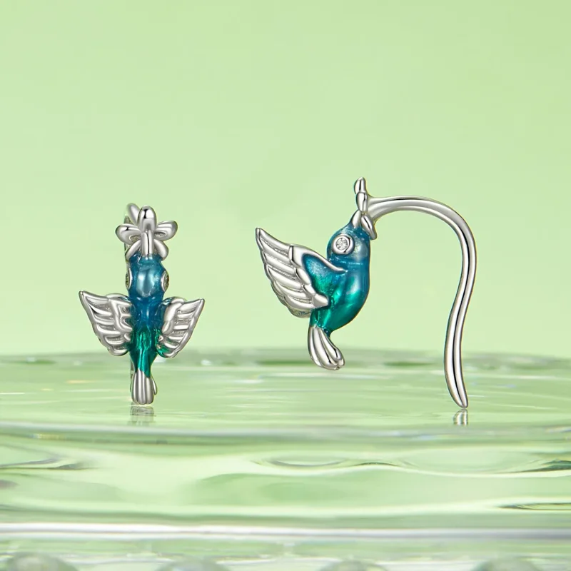 (kép) Pandora stílusú kolibri fülhook - BSE990 - Megtekintés 2