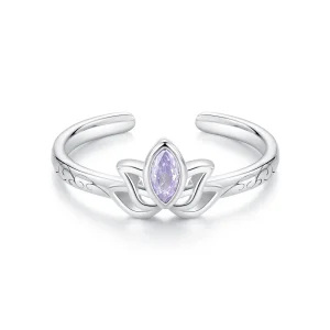 Pandora stílusú Lotus Ring - SCR1020-E (kép) Pandora stílusú Lotus Ring - SCR1020-E