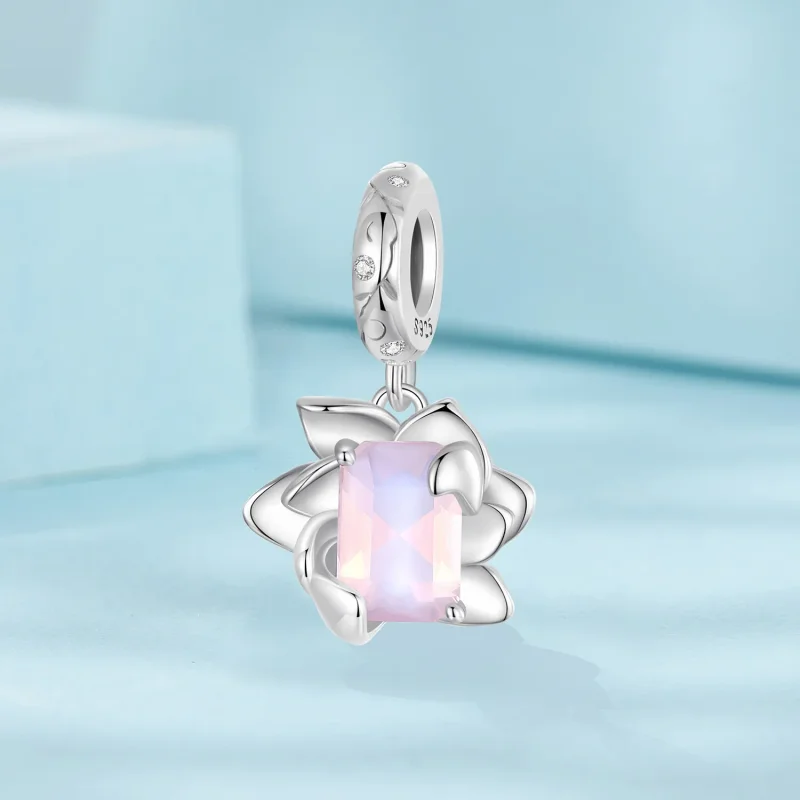 (kép) Pandora stílusú lótusz Charm - SCC2730 - Megtekintés 2
