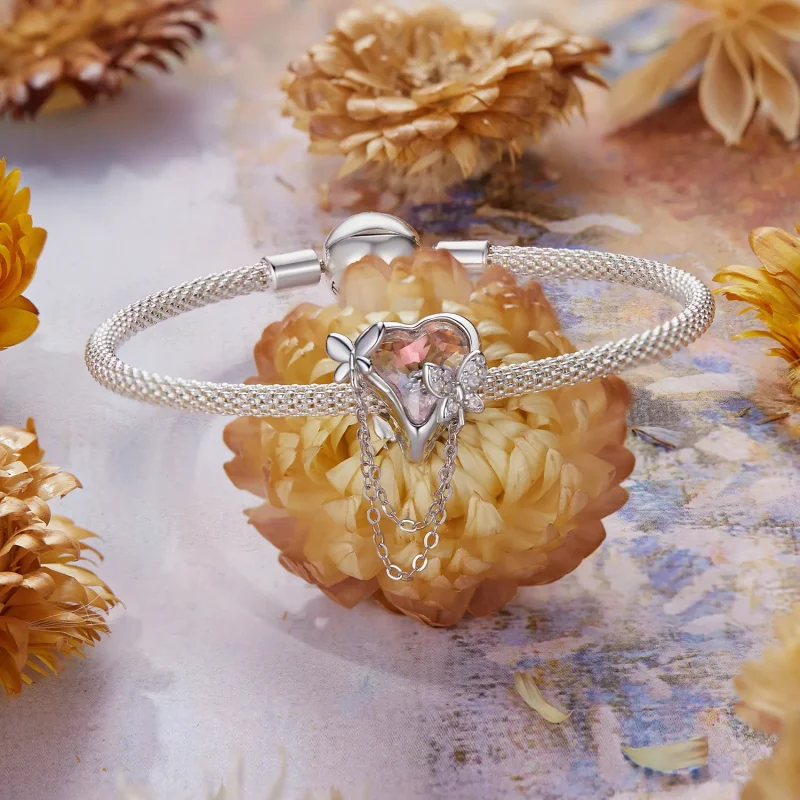 (kép) Pandora stílusú Monet Butterfly gyöngyök - BSC986 - Megtekintés 3