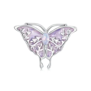 (kép) Pandora stílusú Monet Butterfly gyöngyök - BSC988