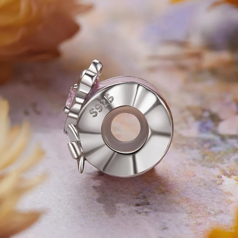 (kép) Pandora stílusú Monet Butterfly Silicone Spacer gyöngyök - BSC991 - Megtekintés 3