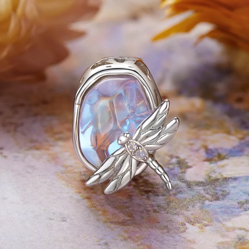 (kép) Pandora stílusú Monet Dragonfly gyöngyök - BSC987 - Megtekintés 2