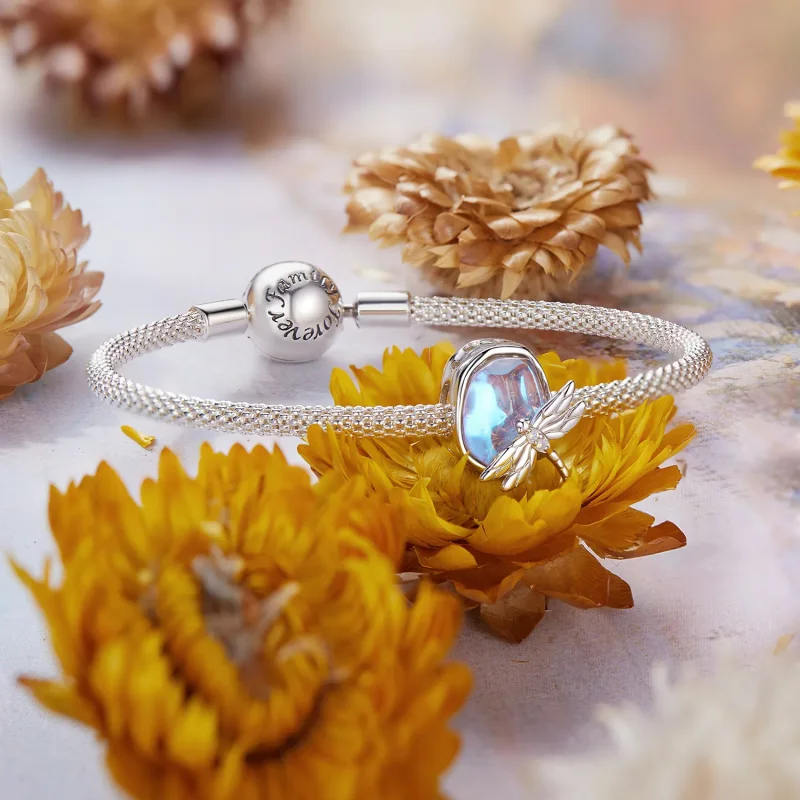 (kép) Pandora stílusú Monet Dragonfly gyöngyök - BSC987 - Megtekintés 5