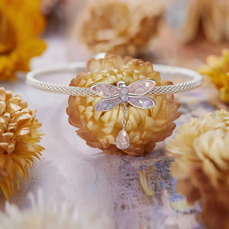 (kép) Pandora stílusú Monet Dragonfly gyöngyök - BSC989 - Megtekintés 3