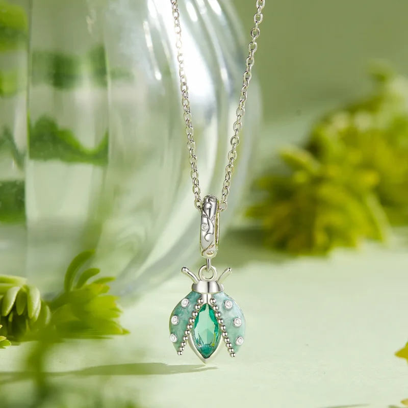 (kép) Pandora stílusú oasis katicabogár Charm - SCC2772 - Megtekintés 5