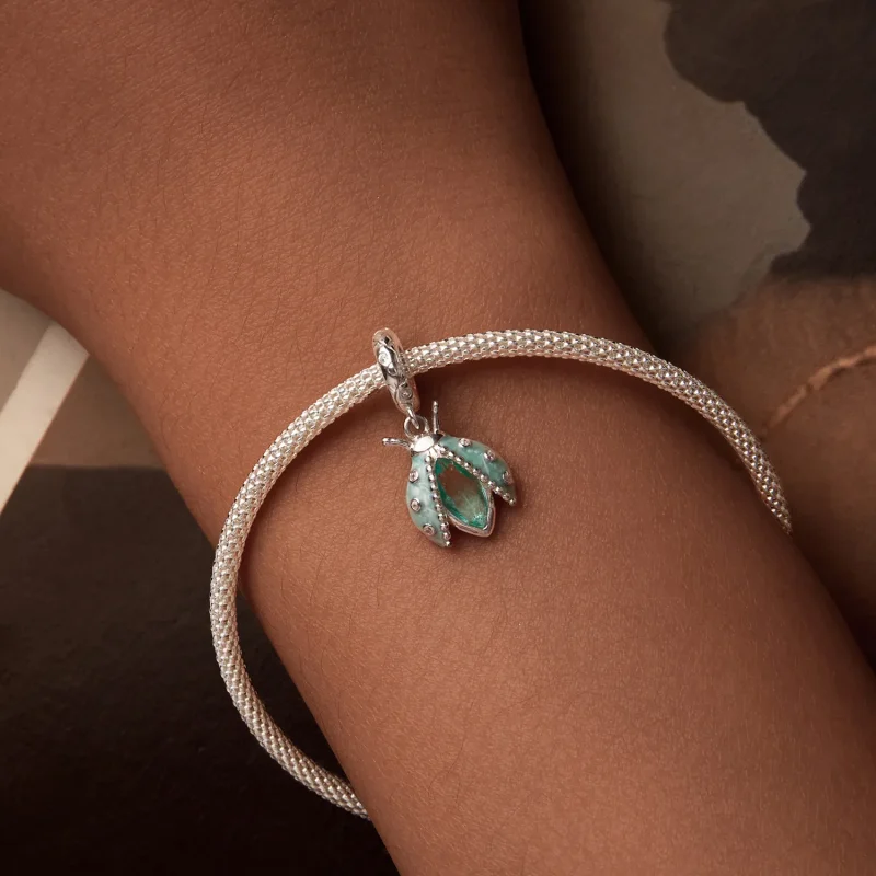 (kép) Pandora stílusú oasis katicabogár Charm - SCC2772 - Megtekintés 7