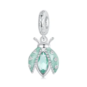 (kép) Pandora stílusú oasis katicabogár Charm - SCC2772