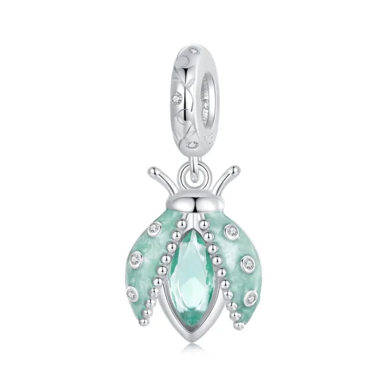 (kép) Pandora stílusú oasis katicabogár Charm - SCC2772