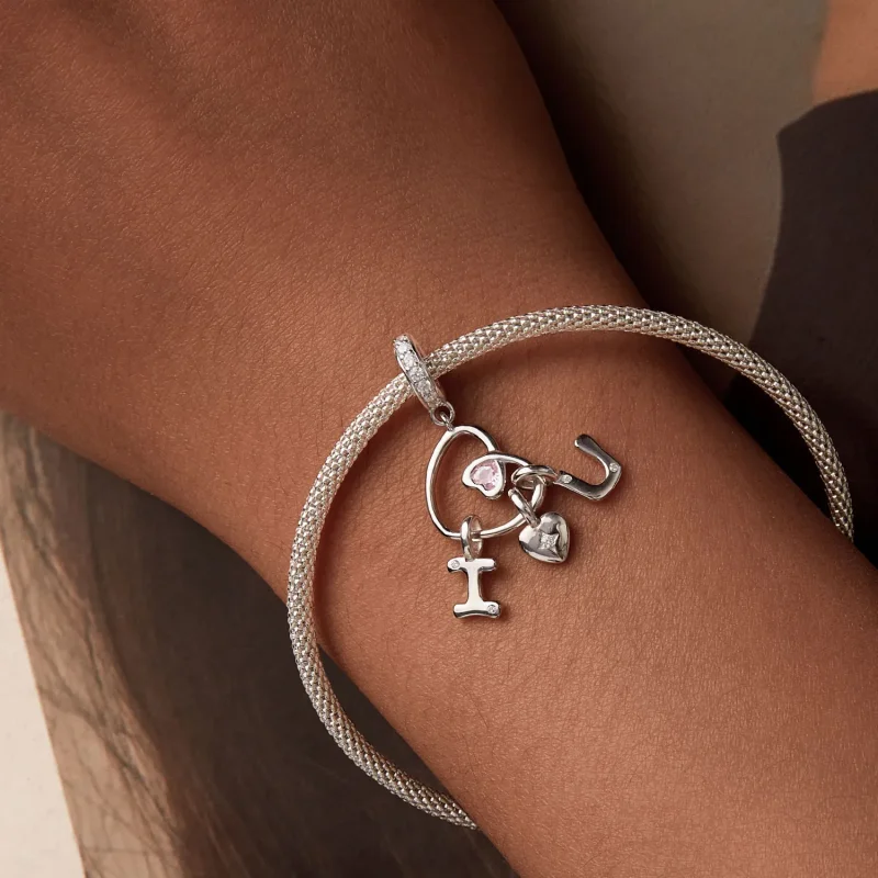 (kép) Pandora stílusú Valentin levél szerelmi Charm - BSC972 - Megtekintés 6