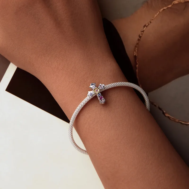 (kép) Pandora stílusú vintage Cross - BSC1005 - Megtekintés 5