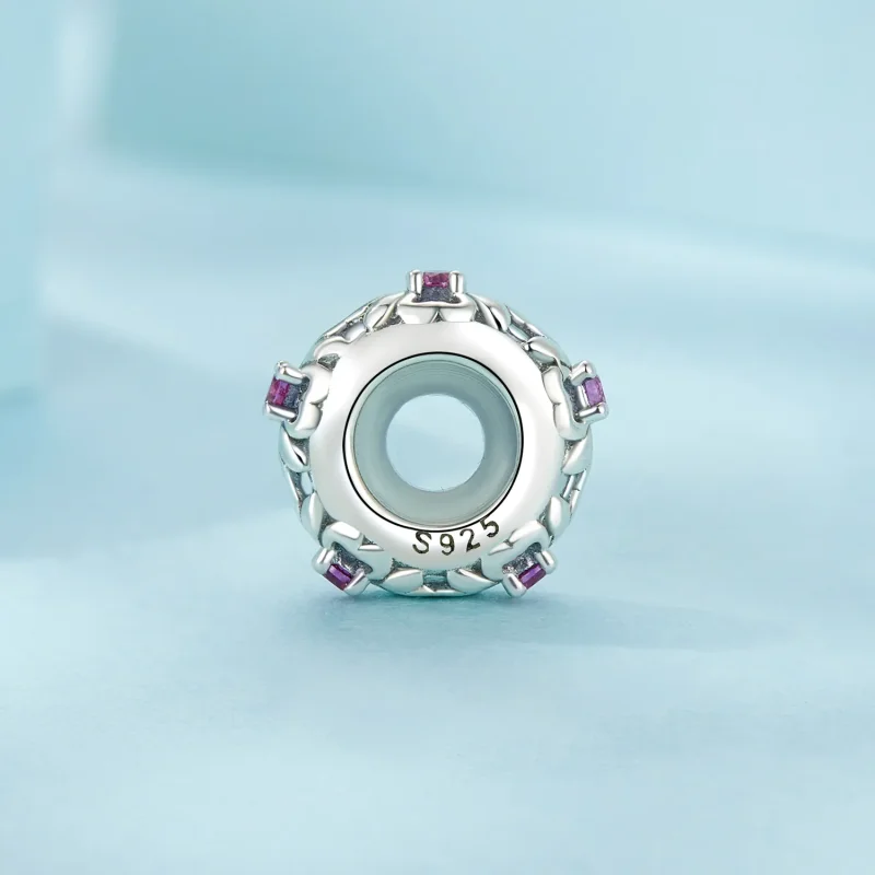 (kép) Pandora Style varázslatos Pandora stílusú retro írisz szilikon spacer gyöngyöket - Megtekintés 3