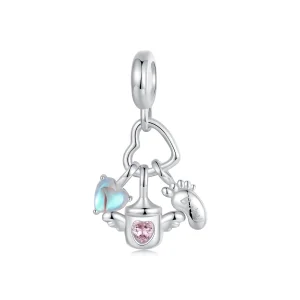 Pandora stílusú baba palack Charm - SCC2820 (kép) Pandora stílusú baba palack Charm - SCC2820