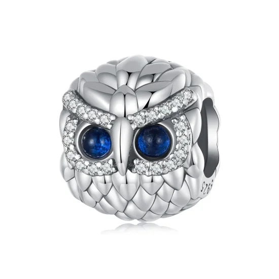 (kép) Pandora stílusú bagoly Charm - SCC2814