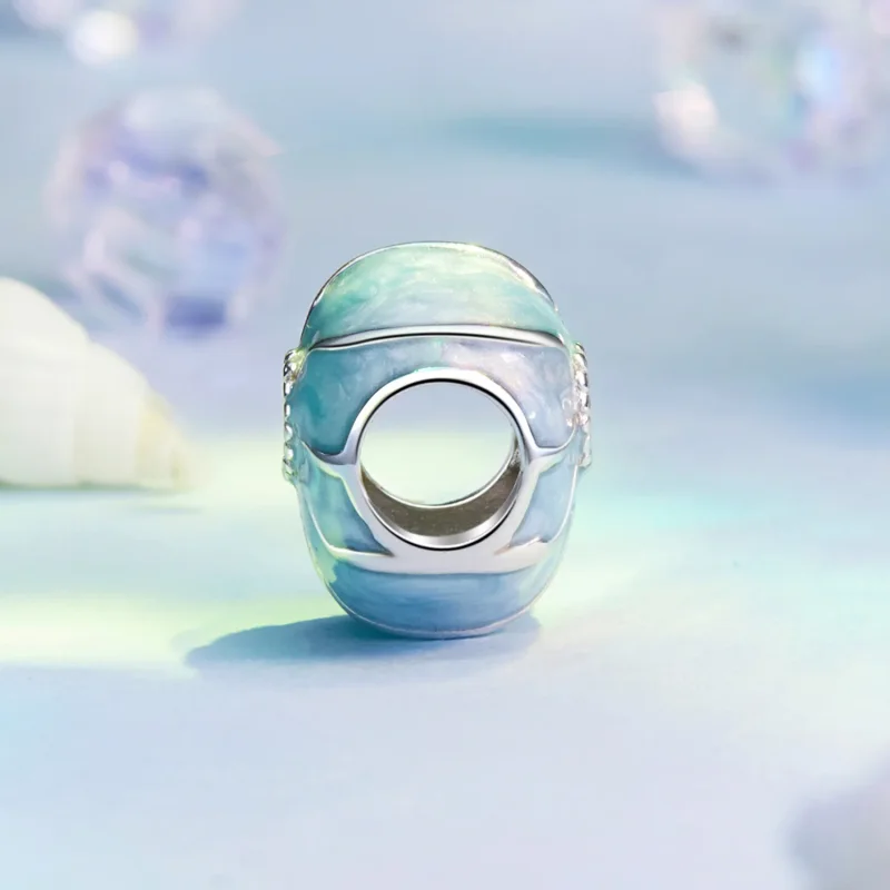 (kép) Pandora stílusú Blue Conch Charm varázslatos világát a BSC1018- BSC1018 - Megtekintés 3