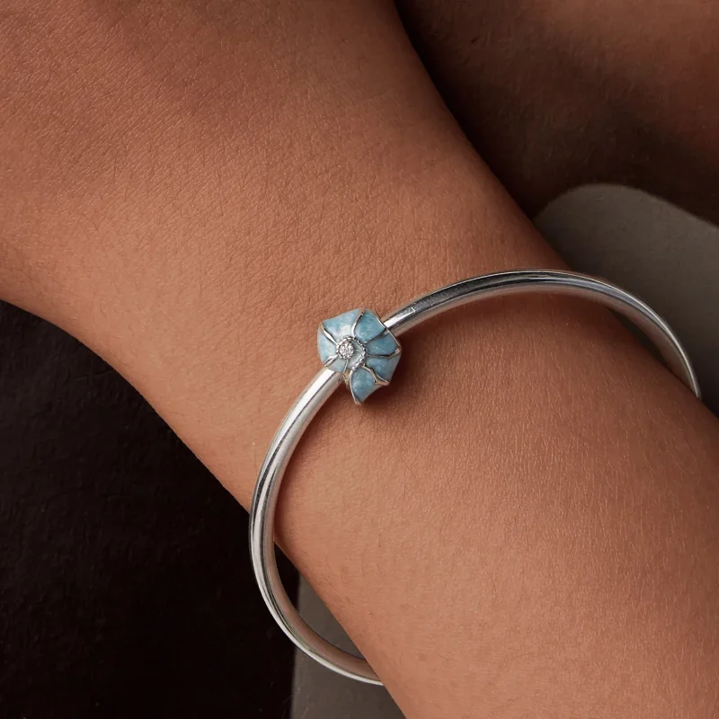 (kép) Pandora stílusú Blue Conch Charm varázslatos világát a BSC1018- BSC1018 - Megtekintés 7