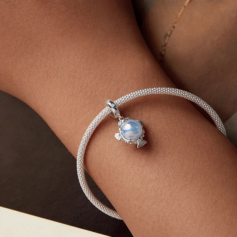 (kép) Pandora stílusú óceáni puffer Charm - SCC2798 - Megtekintés 7