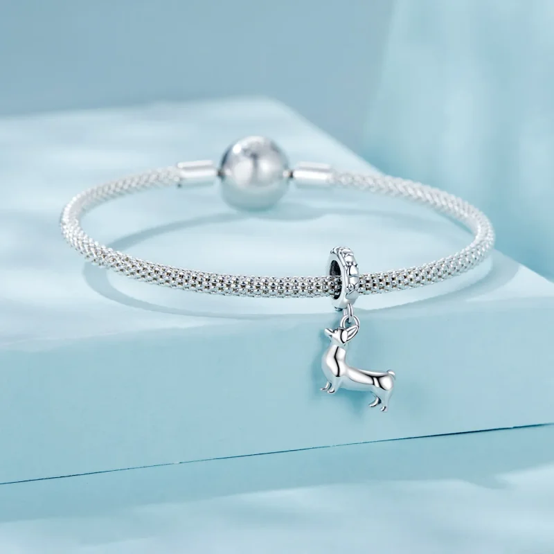 (kép) Pandora stílusú Corgi Charm - SCC2783 - Megtekintés 3