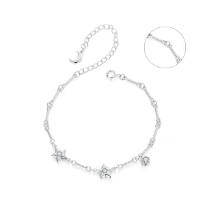 Pandora stílusú csillag karkötő - SCB278 (kép) Pandora stílusú csillag karkötő - SCB278