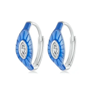 (kép) Pandora stílusú Devil Eye fülbevalók - SCE1737