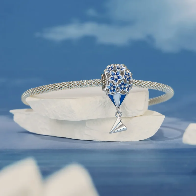 (kép) Pandora stílusú hőlégballon Charm - BSC1026 - Megtekintés 4