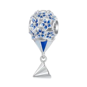 Pandora stílusú hőlégballon Charm - BSC1026 (kép) Pandora stílusú hőlégballon Charm - BSC1026