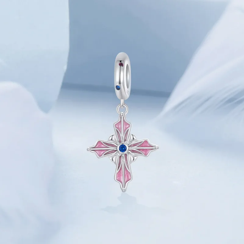 (kép) Pandora stílusú kereszt Charm - BSC1023 - Megtekintés 2