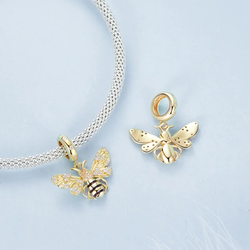 (kép) Pandora stílusú méh Charm - BSC1035 - Megtekintés 4
