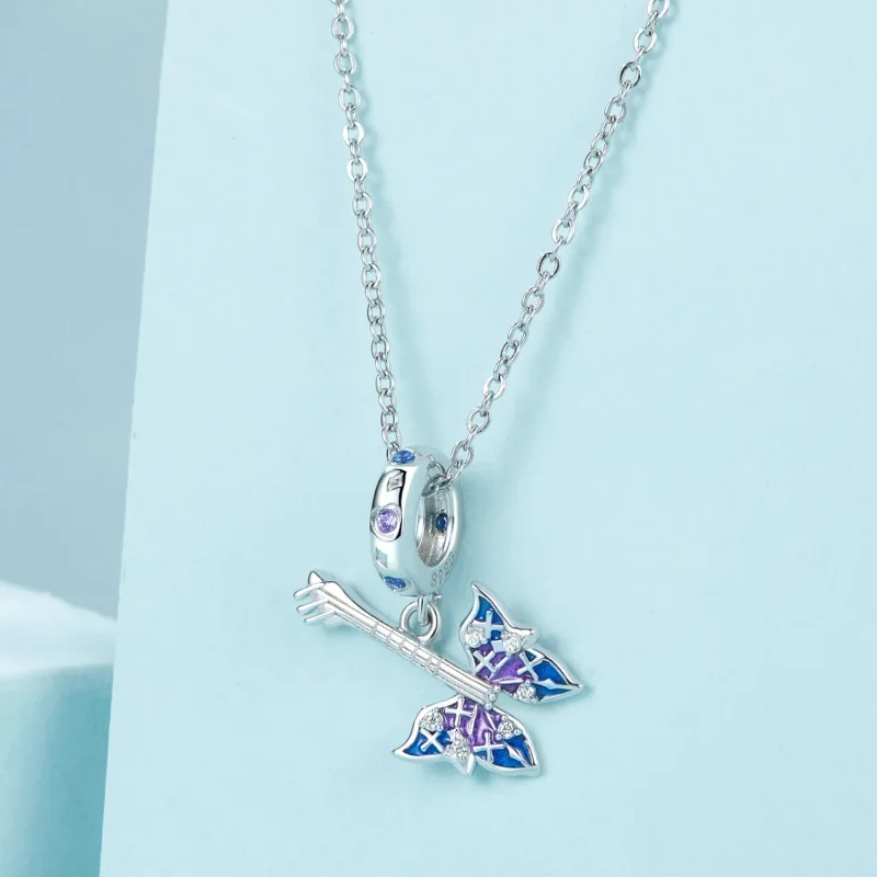 (kép) Pandora stílusú pillangó basszus Charm - SCC2764 - Megtekintés 2