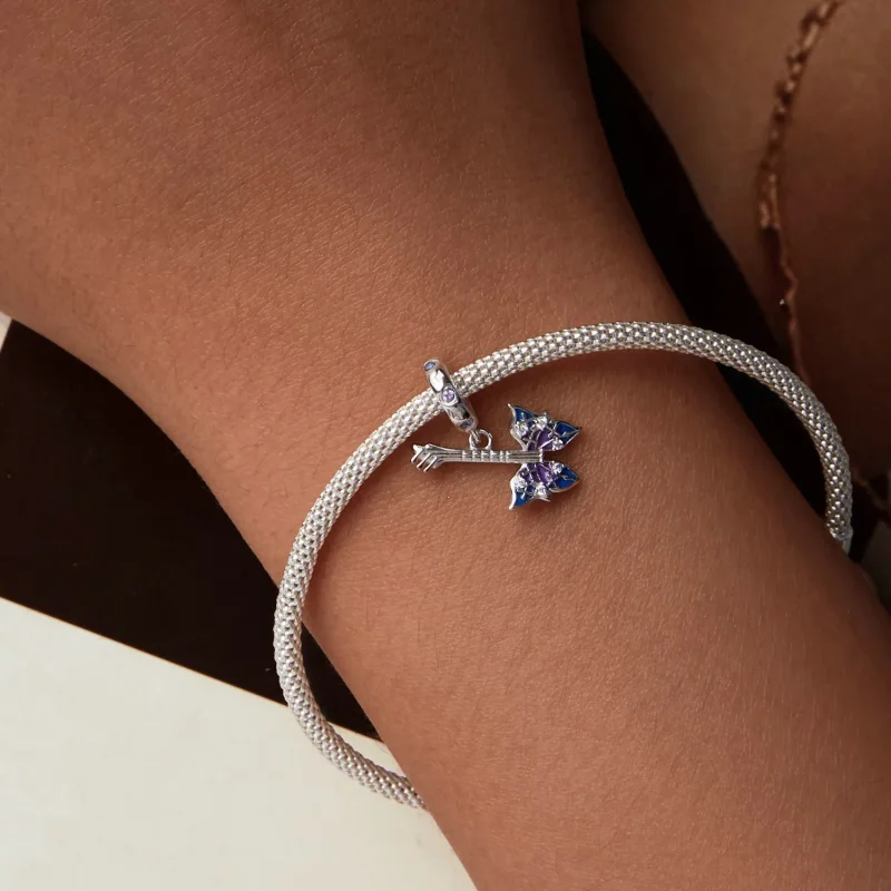 (kép) Pandora stílusú pillangó basszus Charm - SCC2764 - Megtekintés 6