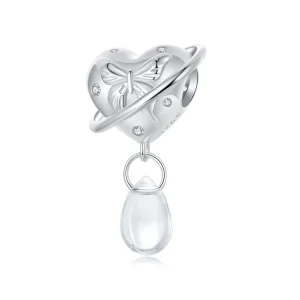 Pandora stílusú pillangó bolygó Charm - SCC2787 (kép) Pandora stílusú pillangó bolygó Charm - SCC2787