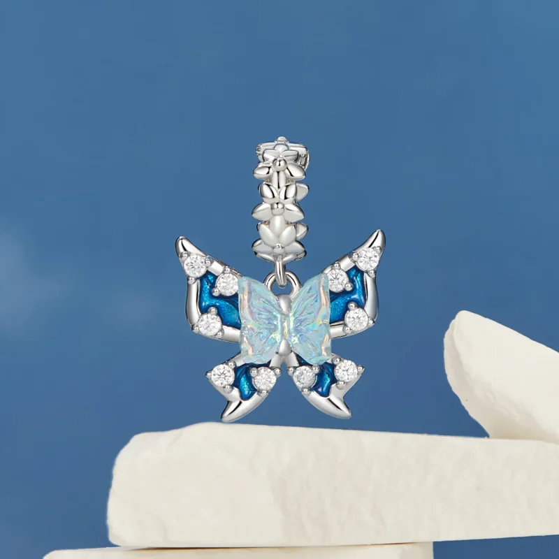 (kép) Pandora stílusú pillangó Charm - BSC1025 - Megtekintés 2
