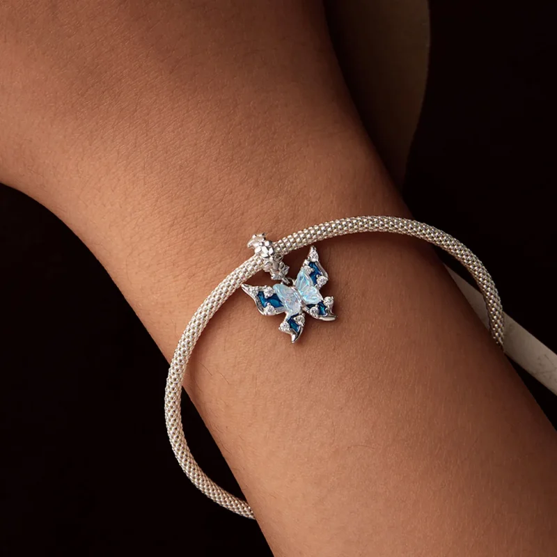 (kép) Pandora stílusú pillangó Charm - BSC1025 - Megtekintés 6