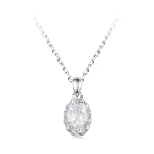 Pandora stílusú ragyogó szépség 1ct Moissanite nyaklánc (egy tanúsítvánnyal) - MSN035 (kép) Pandora stílusú ragyogó szépség 1ct Moissanite nyaklánc (egy tanúsítvánnyal) - MSN035