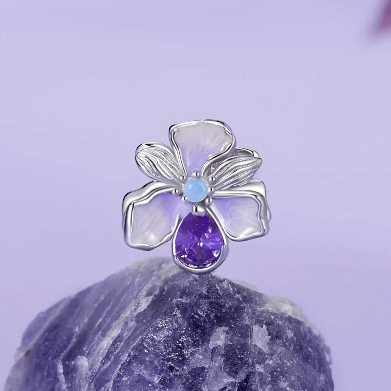 (kép) Pandora stílusú romantikus írisz Charm - BSC1031 - Megtekintés 2