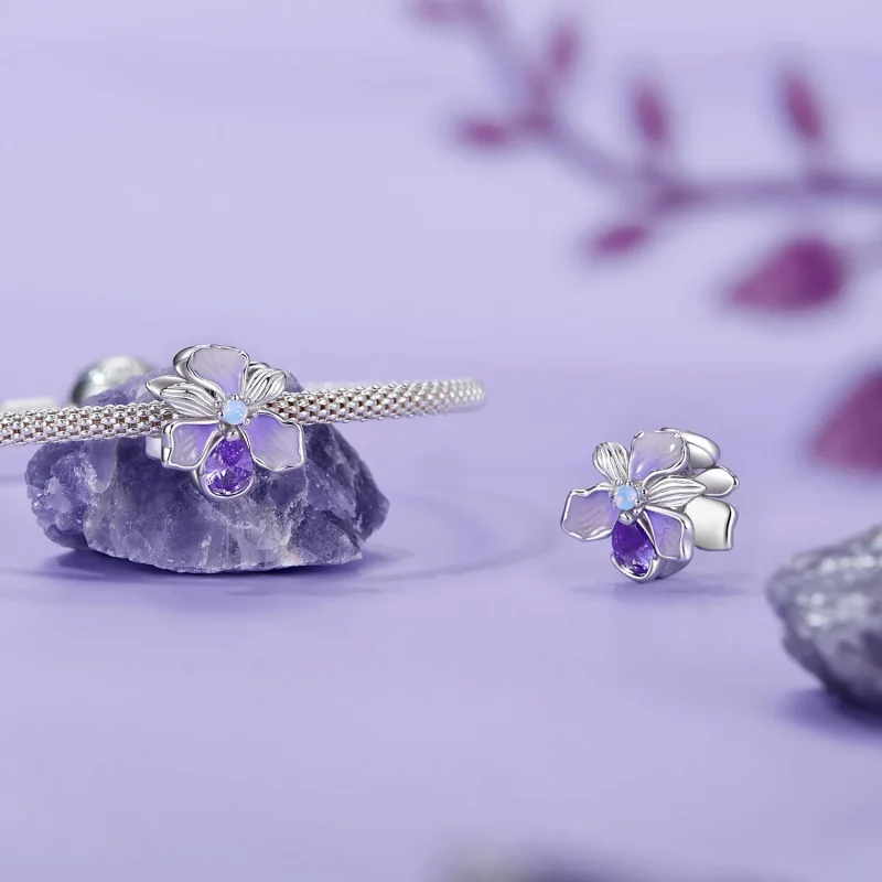 (kép) Pandora stílusú romantikus írisz Charm - BSC1031 - Megtekintés 4