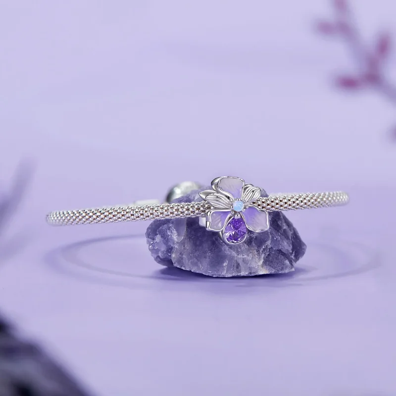 (kép) Pandora stílusú romantikus írisz Charm - BSC1031 - Megtekintés 5