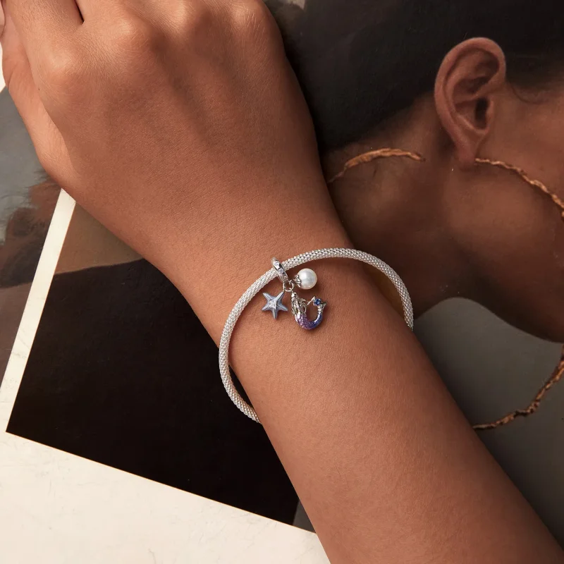 (kép) Pandora stílusú sellő Charm - SCC2768 - Megtekintés 5