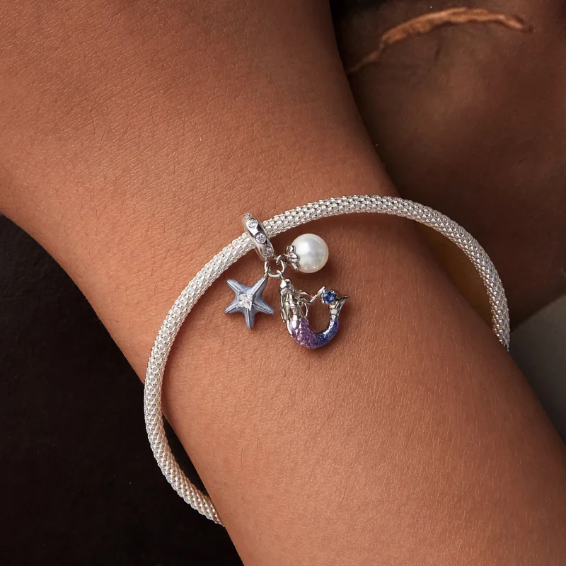 (kép) Pandora stílusú sellő Charm - SCC2768 - Megtekintés 6