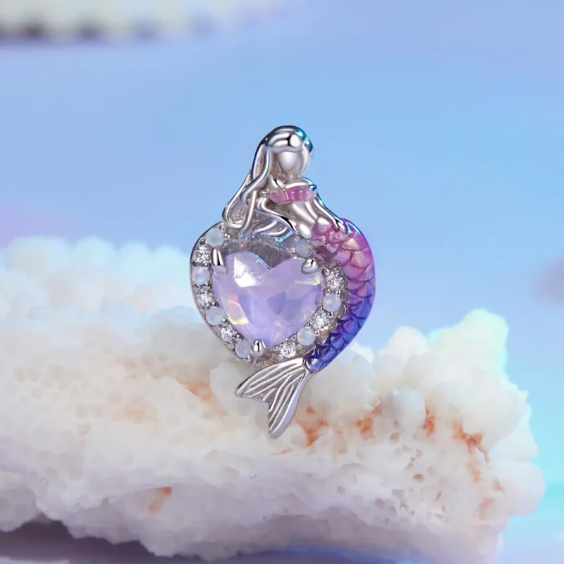 (kép) Pandora stílusú sellő Charm - SCC2769 - Megtekintés 2