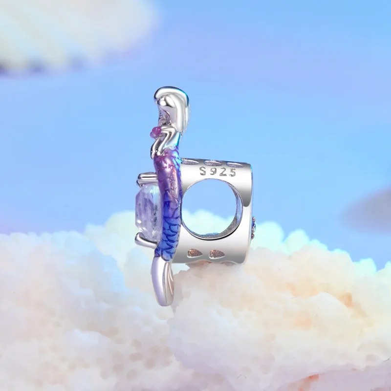 (kép) Pandora stílusú sellő Charm - SCC2769 - Megtekintés 3