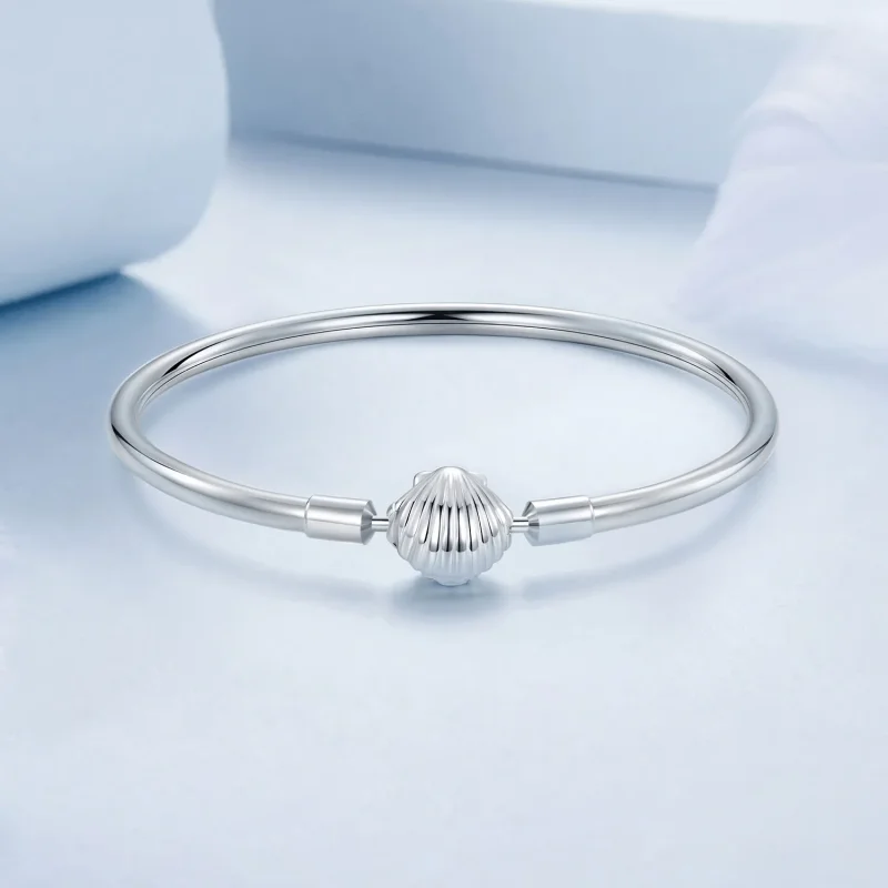 (kép) Pandora stílusú Shell Basic Bracelet - BSB177 - Megtekintés 3