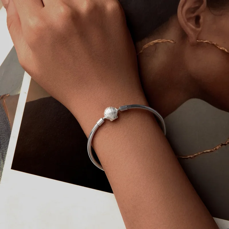 (kép) Pandora stílusú Shell Basic Bracelet - BSB177 - Megtekintés 4