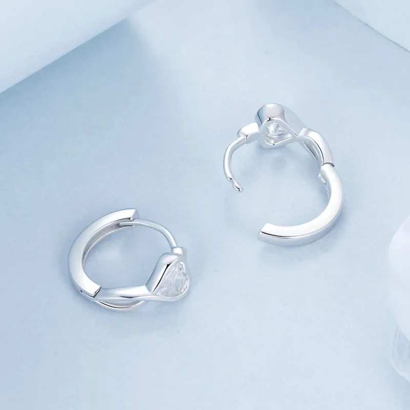 (kép) Pandora stílusú szerelmi Infinity fülbevalók - BSE1004 - Megtekintés 4