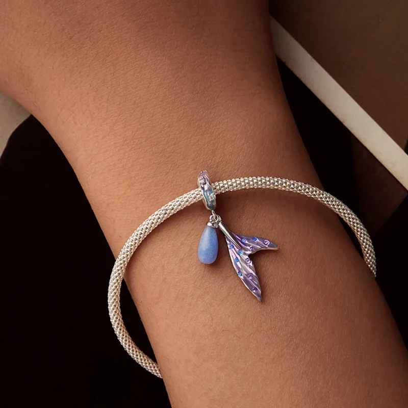 (kép) Pandora stílusú világító sellő Charm - SCC2800 - Megtekintés 7