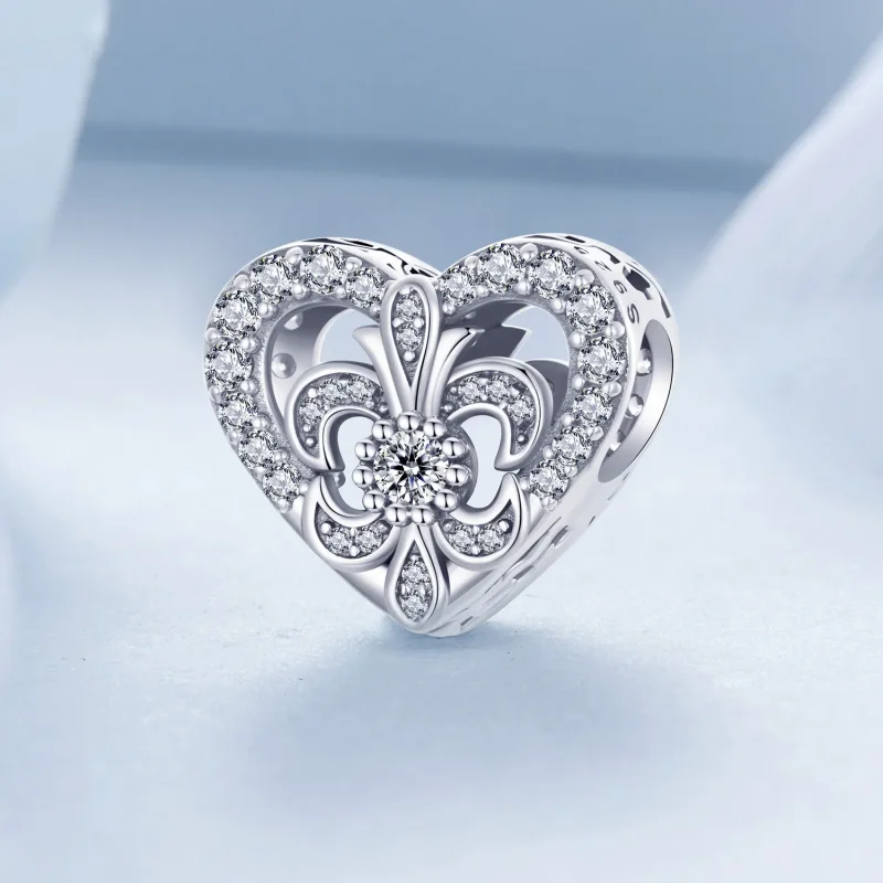(kép) Pandora stílusú vintage írisz Charm - BSC1022 - Megtekintés 2